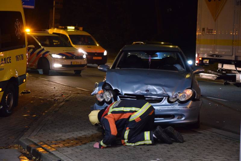Flinke schade bij keeractie ongeval Leiden