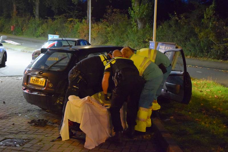 Flinke schade bij keeractie ongeval Leiden