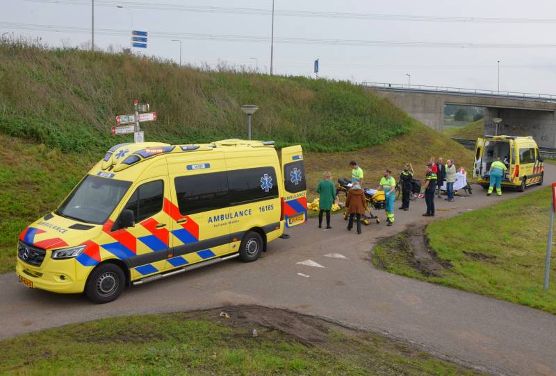 Twee gewonden bij ongeval tussen fietsers