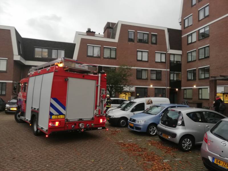 Vreemde lucht in appartementen complex