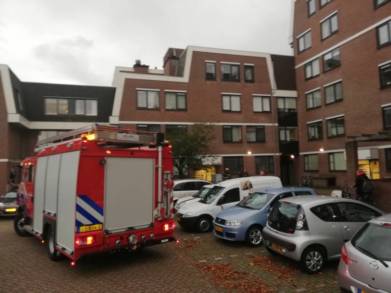Vreemde lucht in appartementen complex