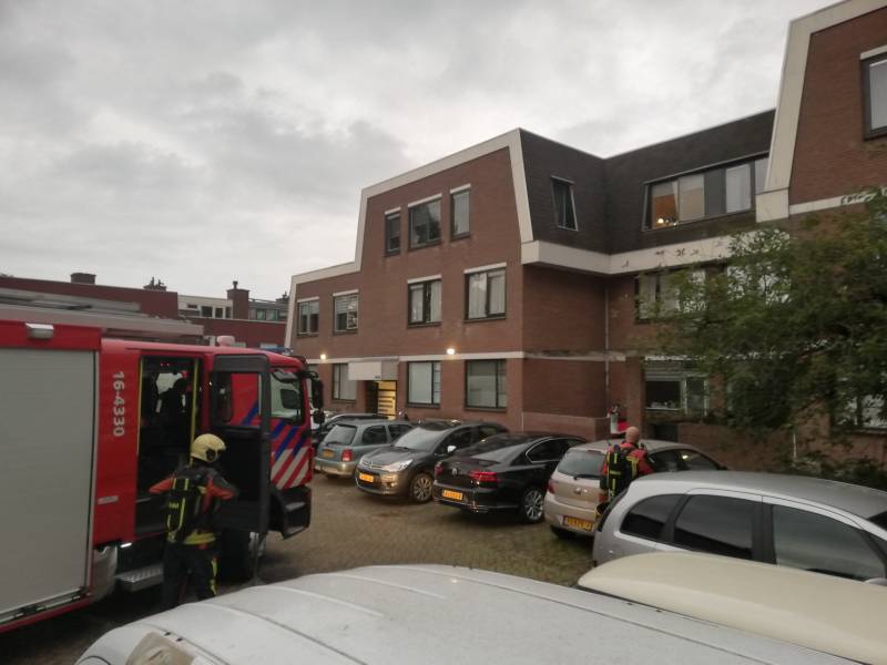 Vreemde lucht in appartementen complex