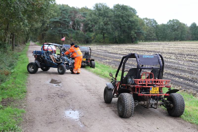 Fietsster zwaar gewond na aanrijding met Buggy