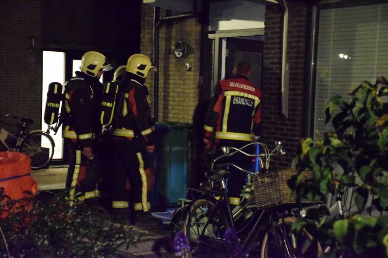 #Reeuwijk Brandweer enige tijd bezig met gaslucht De Wikke Reeuwijk.