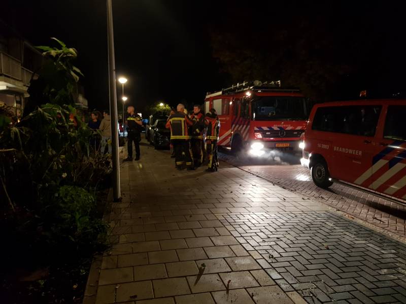 Brandweer enige tijd bezig met gaslucht