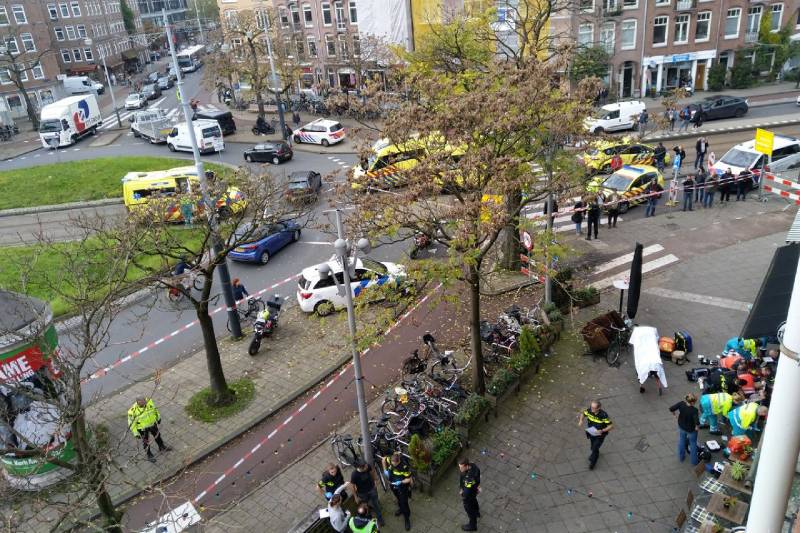 Dode en een gewonde bij schietpartij Amsterdam-West