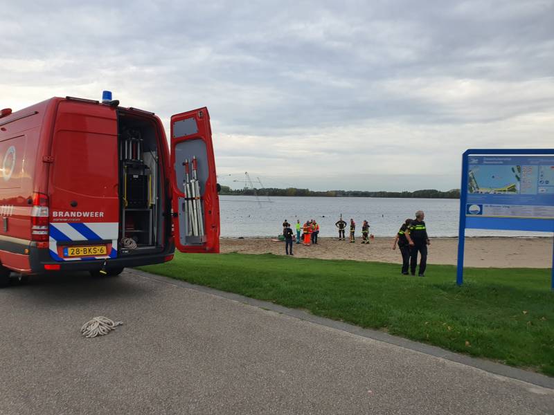 Grote zoekactie in Zevenhuizerplas naar vermiste snorkelaar