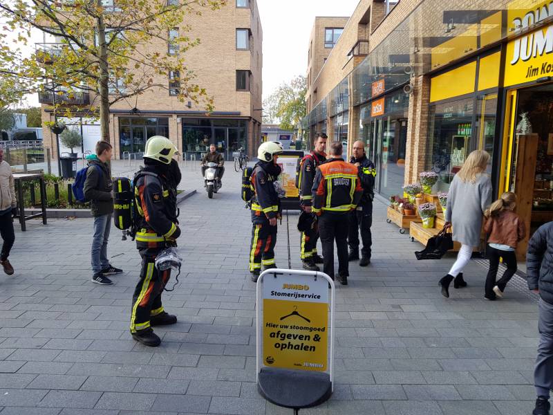 Brandweer onderzoekt melding van gaslucht