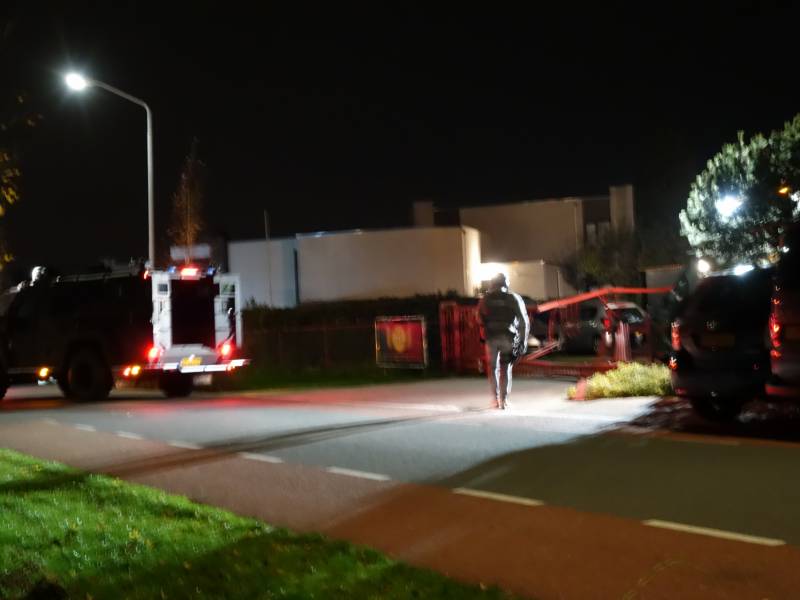 Arrestatieteam valt met zwaar geschut bedrijfspand binnen