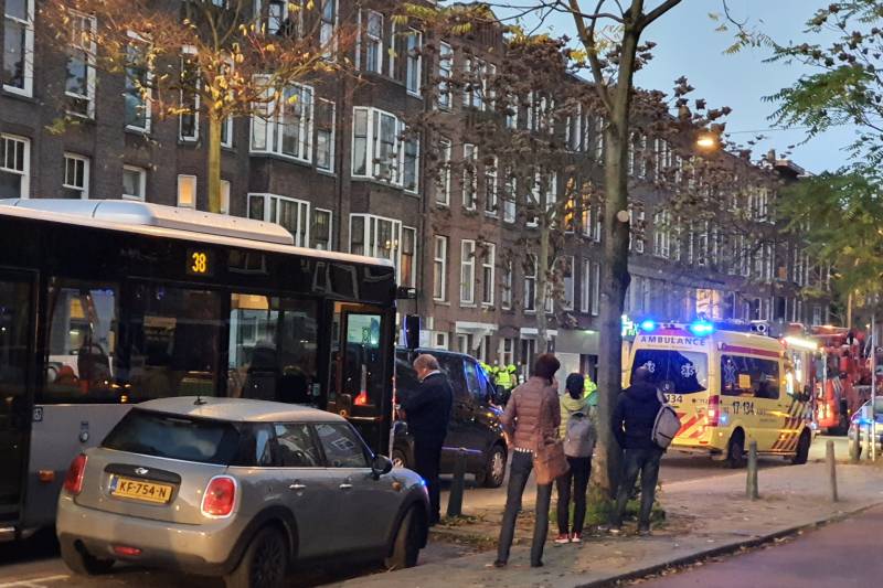 Veel rook bij grote brand in wasserette