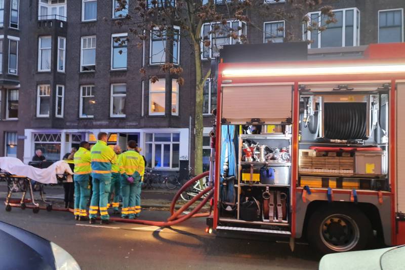 Veel rook bij grote brand in wasserette