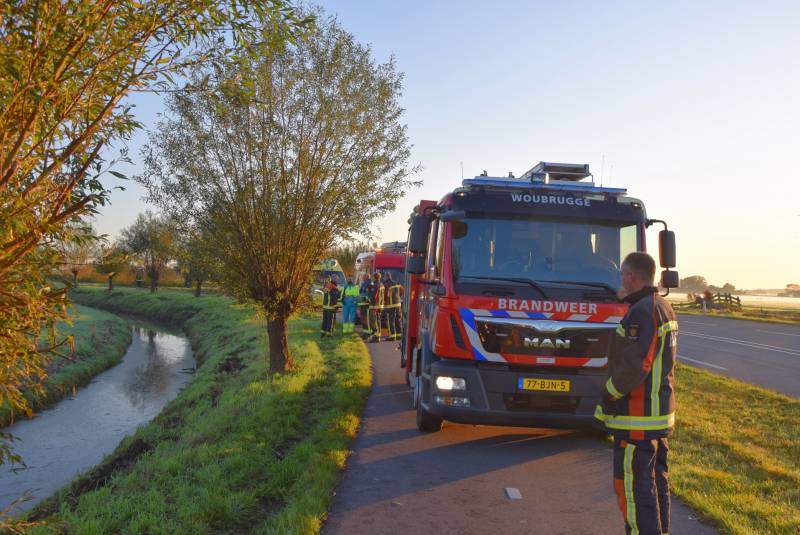 Flinke zoekactie naar mogelijke persoon te water