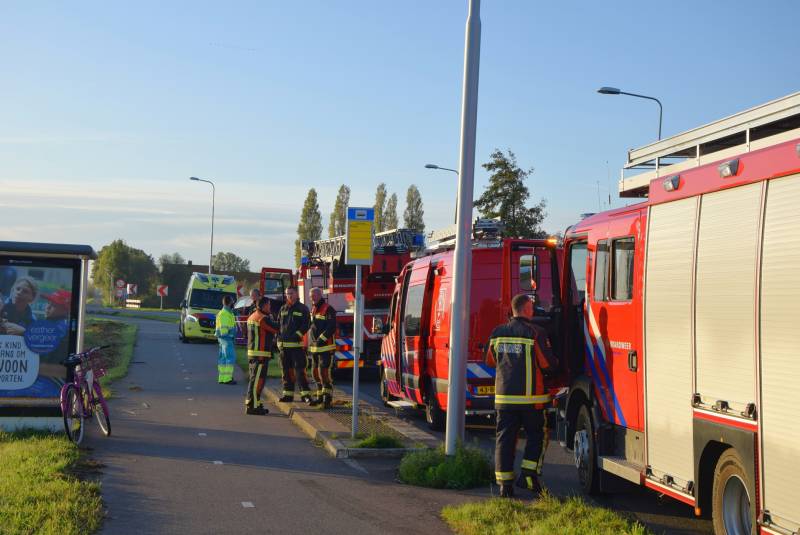 Flinke zoekactie naar mogelijke persoon te water