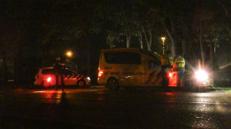 Schade na botsing tijdens keren