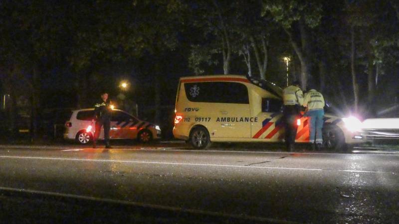 Schade na botsing tijdens keren