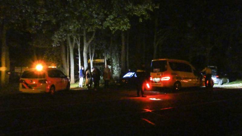 Schade na botsing tijdens keren