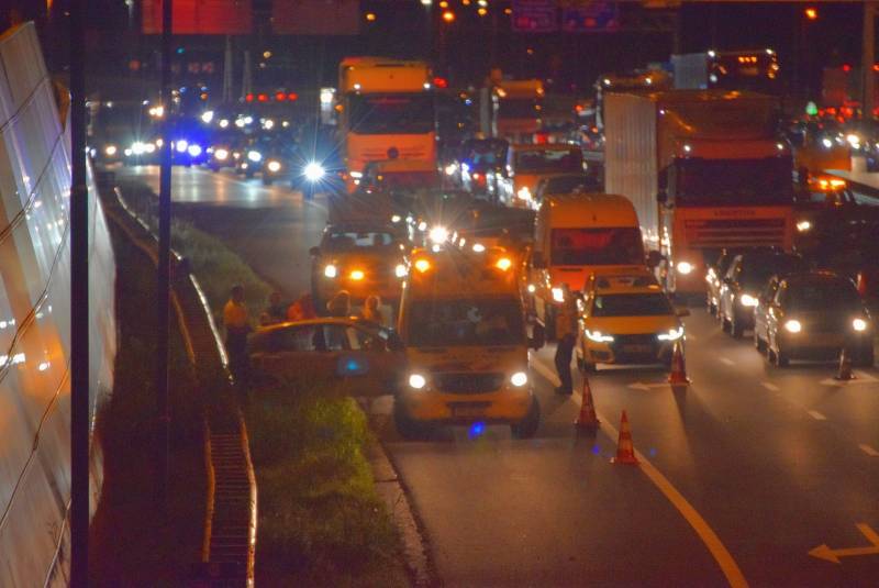 Flinke schade na kop-staart aanrijding
