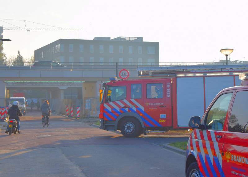 Bouwvakker gewond bij werkzaamheden onder Robert Boyle viaduct