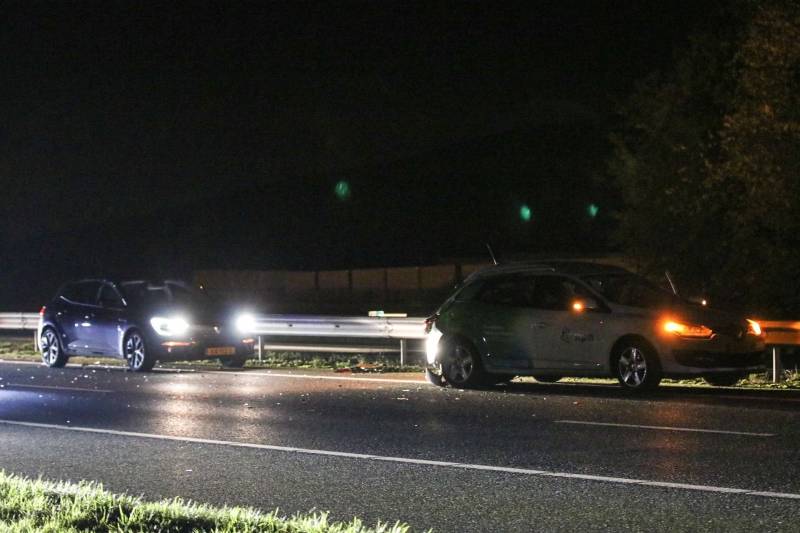 Flinke schade bij kop-staart aanrijding