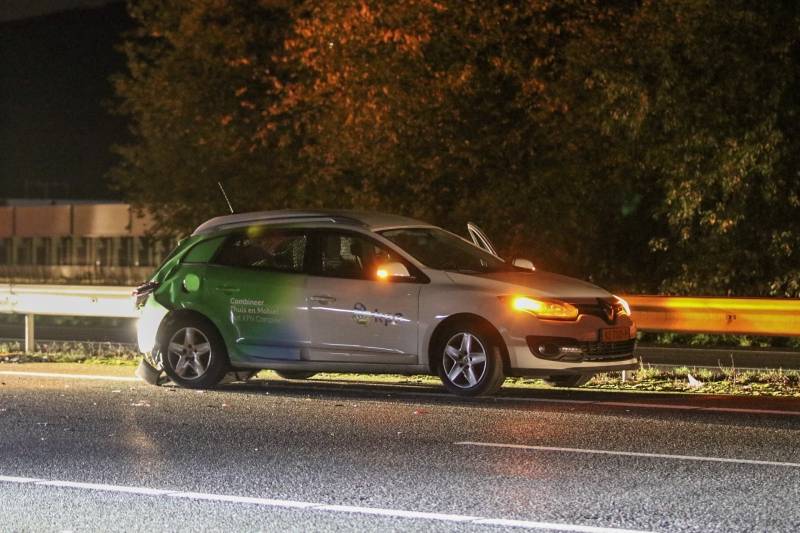 Flinke schade bij kop-staart aanrijding