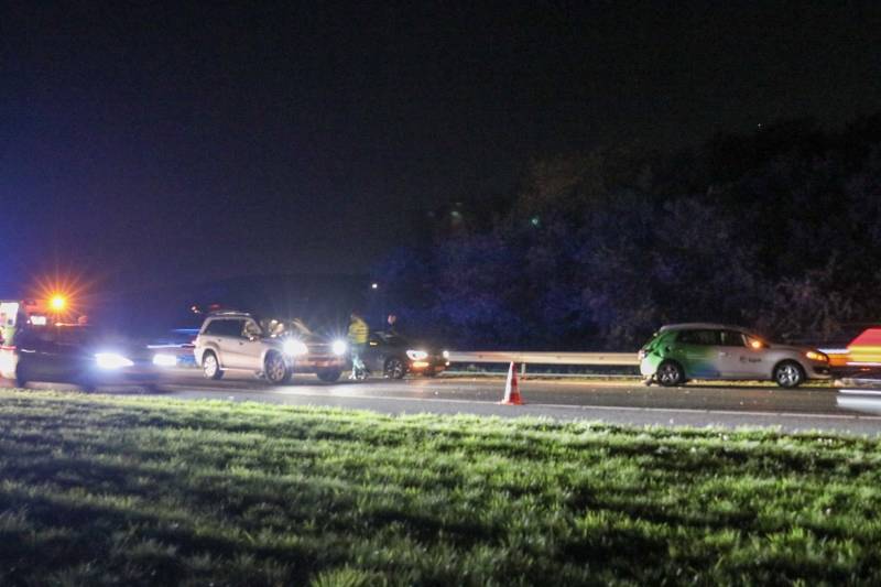 Flinke schade bij kop-staart aanrijding