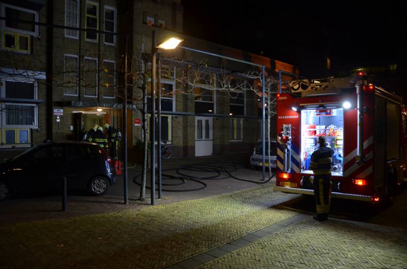 Brand in kelder sociaal pension