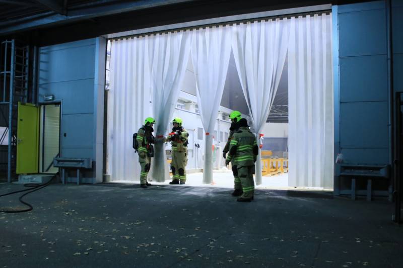 Brand in bedrijf snel onder controle