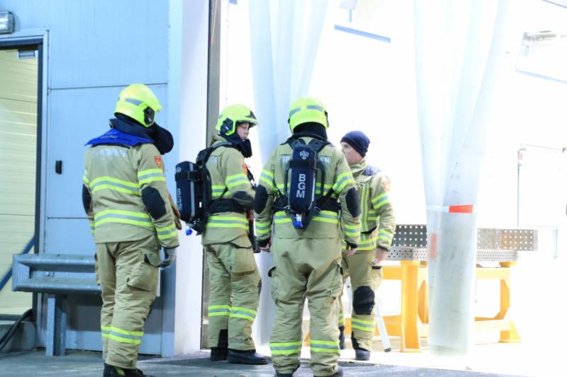 Brand in bedrijf snel onder controle