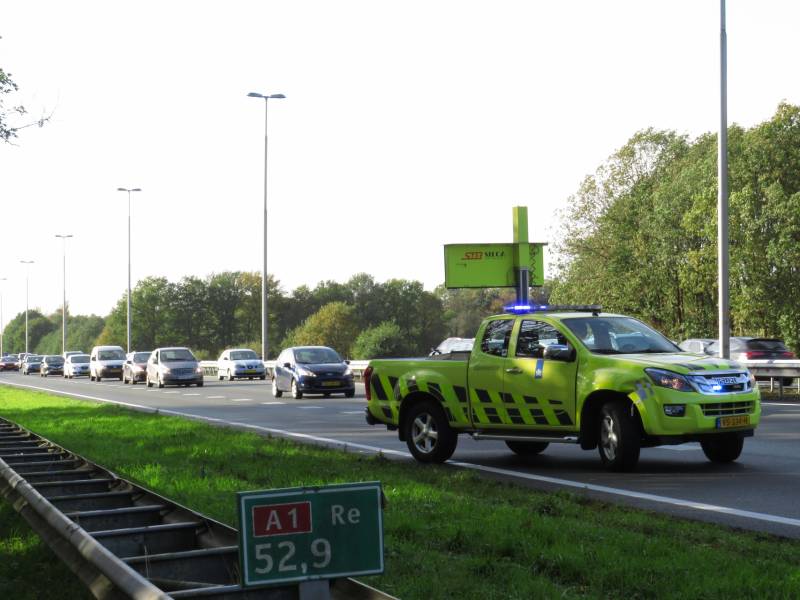 Vijf auto's betrokken bij kop-staart aanrijding