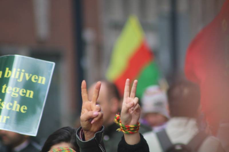 Acht aanhoudingen bij demonstratie van Koerden