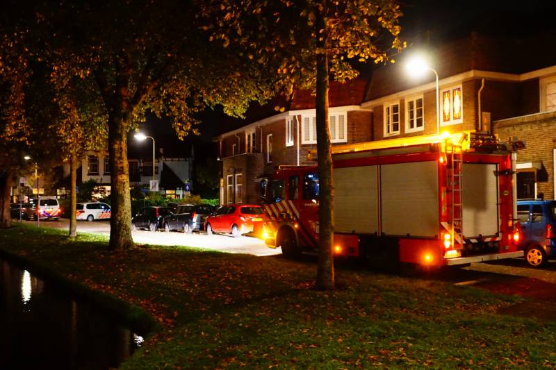 Persoon gewond bij brand in woning
