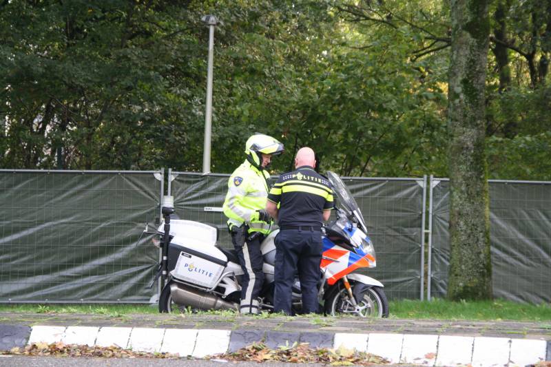 Kruising dicht vanwege reconstructie