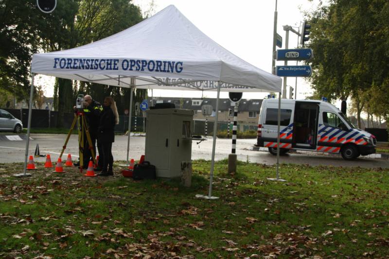 Kruising dicht vanwege reconstructie