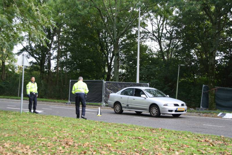 Kruising dicht vanwege reconstructie