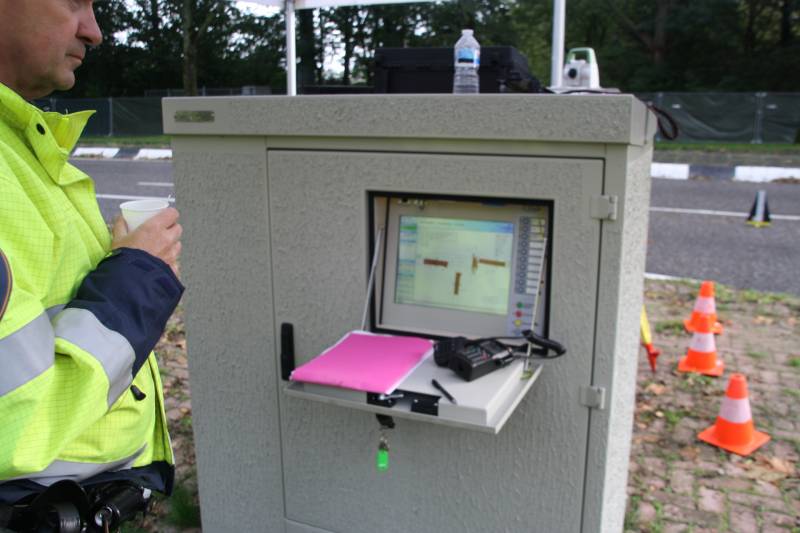 Kruising dicht vanwege reconstructie