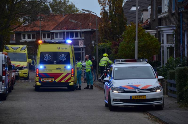 Traumahelikopter landt voor medisch incident