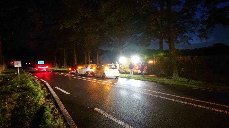 Gewonde en schade bij kop-staart aanrijding