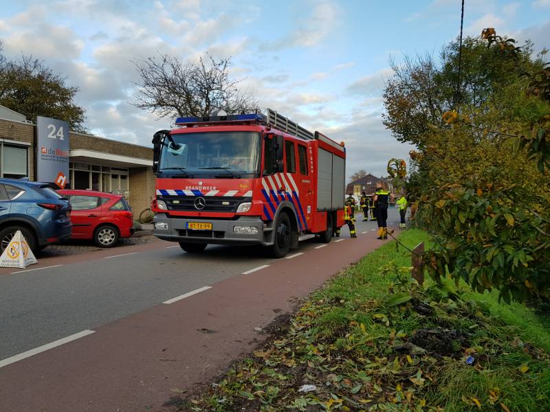 Gaslekkage door graafwerkzaamheden