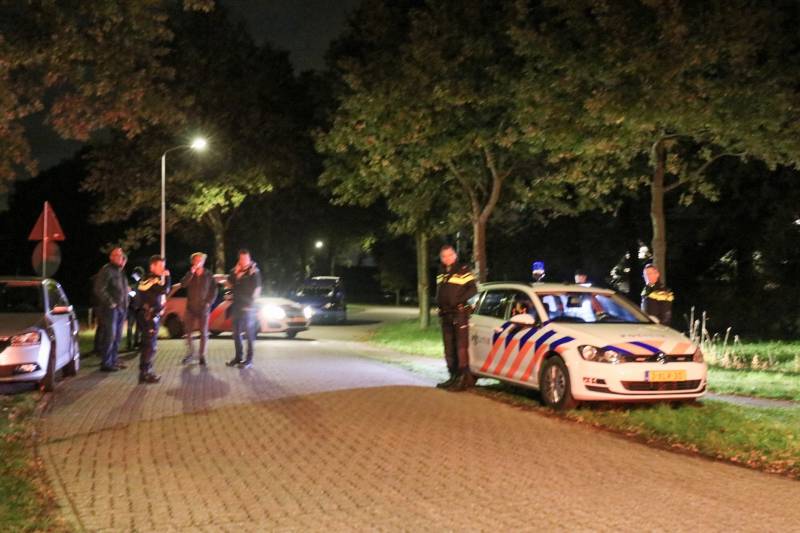 Politie houdt jagende boeren tegen