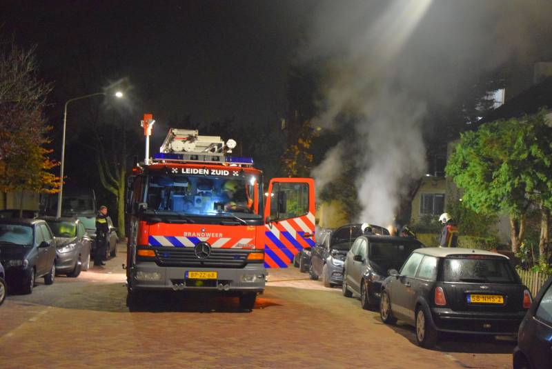 Wederom auto in de brand