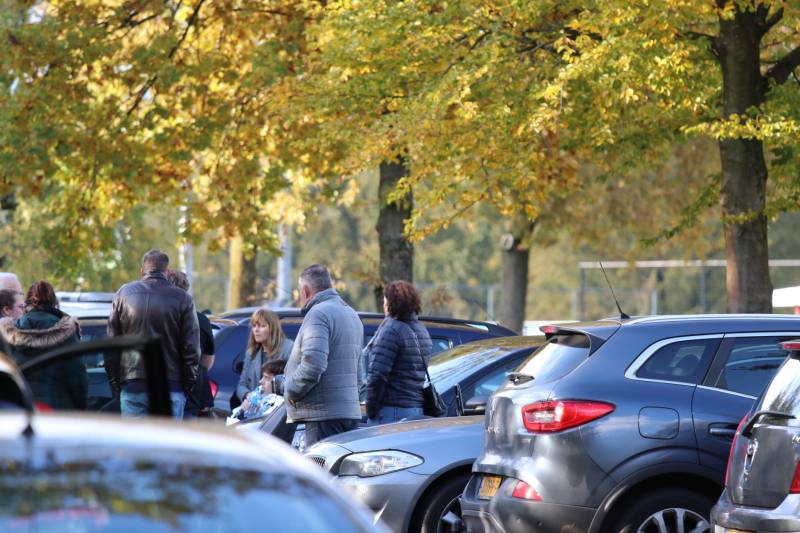 Scooterrijder aangereden op parkeerplaats