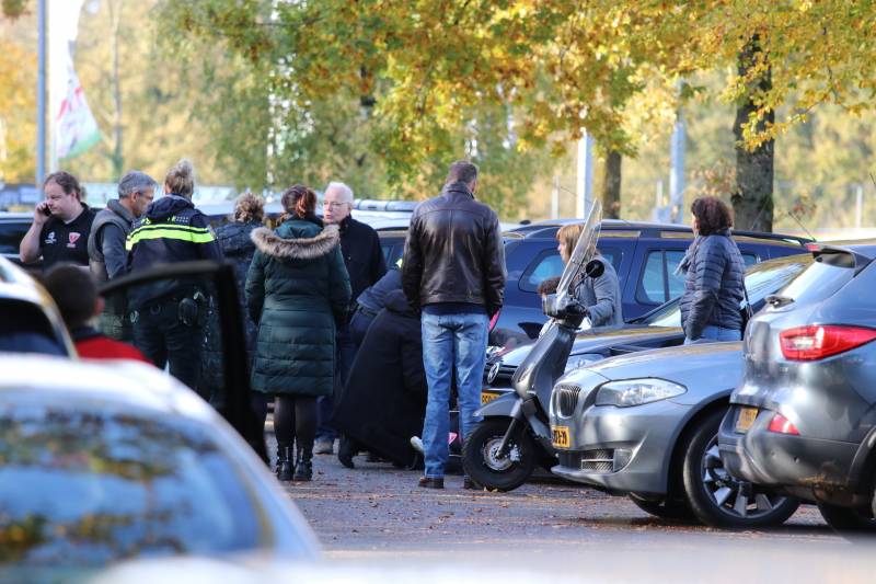 Scooterrijder aangereden op parkeerplaats
