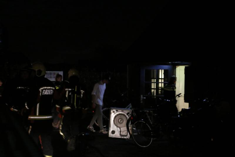 Droger in brand bij Proeflokaal Bregje