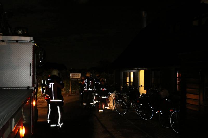 Droger in brand bij Proeflokaal Bregje