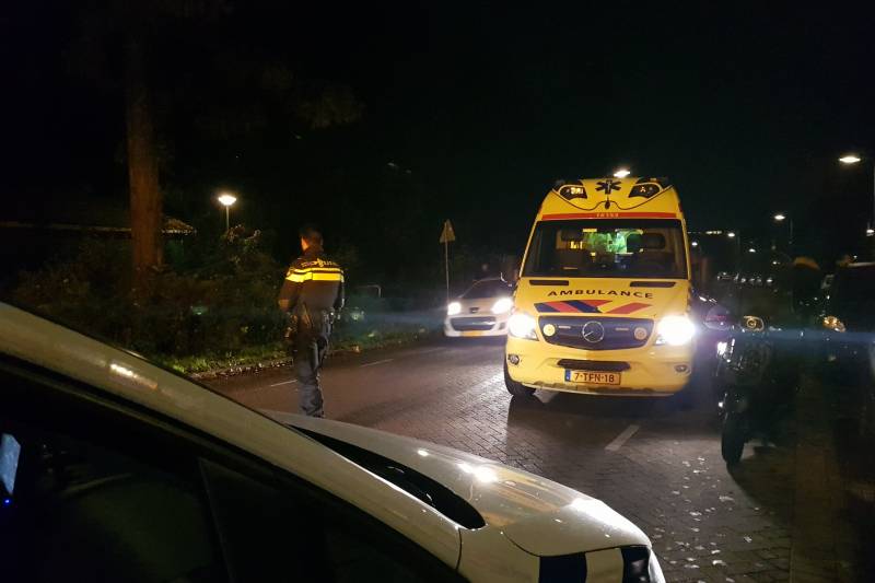 Fietser gewond na val