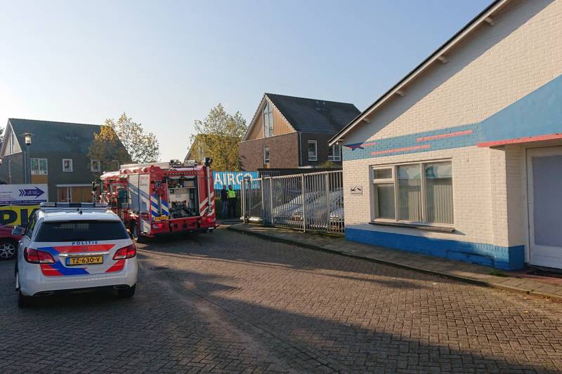 Brand in werkplaats garagebedrijf