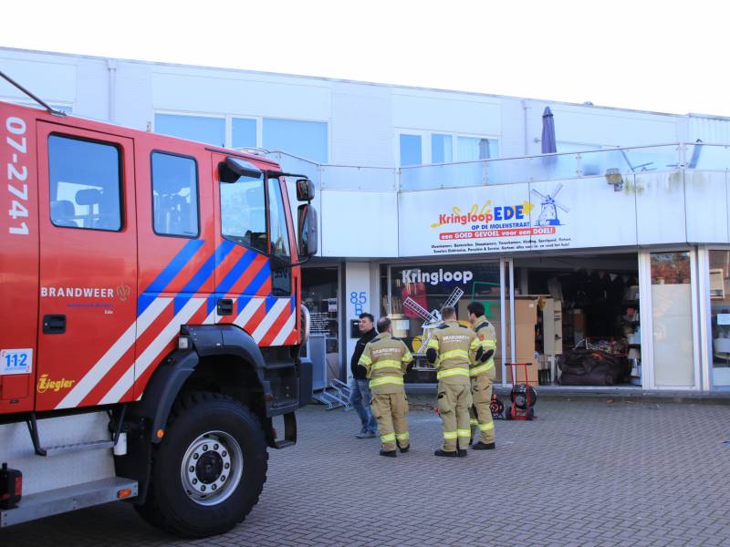 Brand in werkplaats garagebedrijf