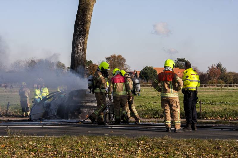 Automobilist komt om bij ernstig ongeval