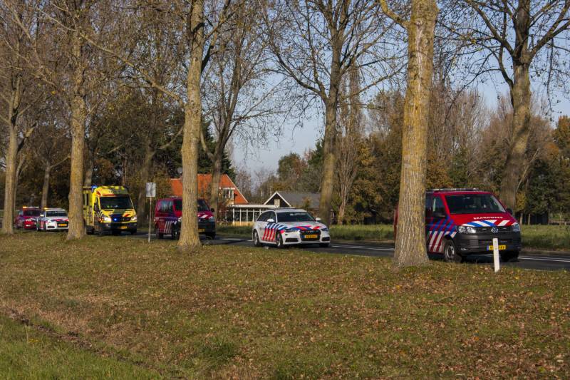 Automobilist komt om bij ernstig ongeval