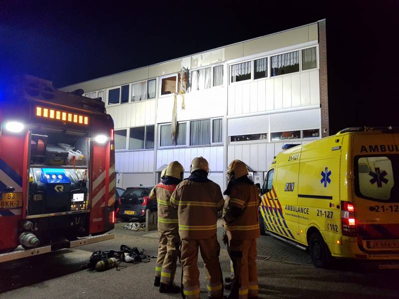 Explosie in woning na brand in kachel